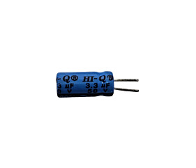 Capacitor Eletrolítico 3,3uF x 50V Rd 85º HI-Q