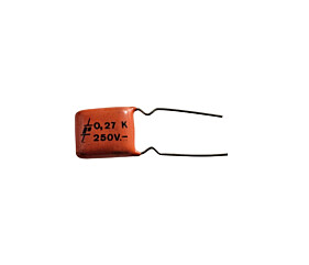 Capacitor Poliéster 270K x 250V = 0,27K 250V