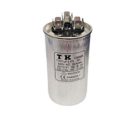 Capacitor Para Ar Condicionado 17.5+2.5uF x 440V 50/60Hz CBB65 TK