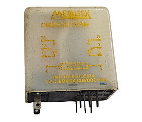 Rele SBMS2RC1/8 6Vcc Metaltex