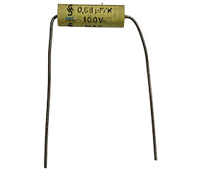 Capacitor Poliéster 680K x 100V 10% Axial = 0,68uF/K 100V Mac