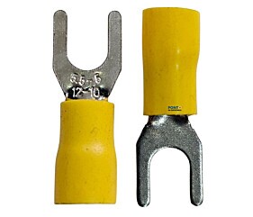 Terminal Forquilha SV-5.5-5 12-10 Amarelo