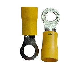 Terminal Olhal Isolado RV-5,5-5 12-10 Amarelo