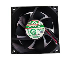 Cooler 80x80x25MM 12V 0.24A 2 Fios MGA8012HS Magic Usado