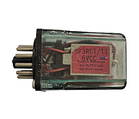 Rele OP3RC1/11 6VCC 11 Terminais Metaltex