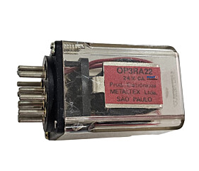 Rele OP3RA22 24VCA Metaltex