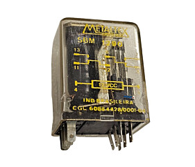 Rele SBM1290 12VCC 10 Terminais Metaltex