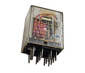 Rele MSO4RA22 24VCA Metaltex