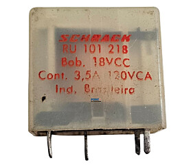 Rele RU101218 3,5A 18VCC 120VCA Schrack