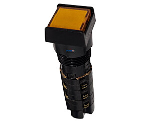 Botão de Impulso Quadrado Amarelo Ace Schmersal