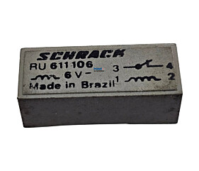 Rele RU611106 4 Terminais Schrack