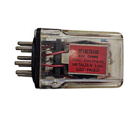 Rele OP3RCTR400 400 Ohms Metaltex
