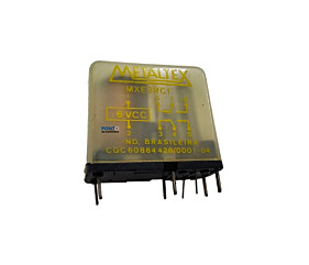 Rele MXE2RC1 6Vcc 8 Terminais Metaltex
