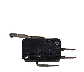 Chave Micro Switch 15A 1/2HP 125/250Vac Preta Com Haste Vabsco