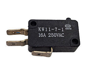 Chave Micro Switch KW11-7-1 16A 250V Preta Cqc