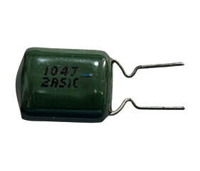 Capacitor Poliéster 10K x100V = 104J 2Asic