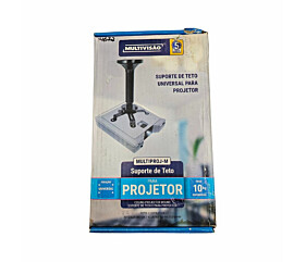 Suporte de Teto Para Projetor Multiproj-M Fixação Universal Preto Multivisão 1