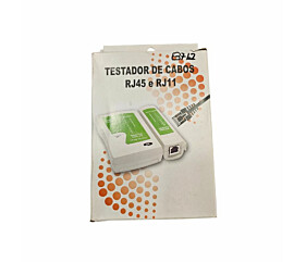 Testador de Cabos RJ45 E RJ11 1
