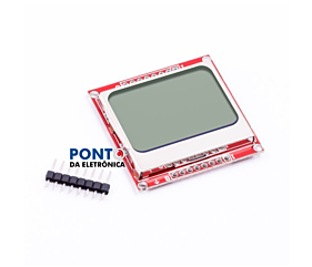 Display LCD Nokia 5110 Vermelho