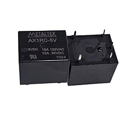 Rele AX1RC-5 5Vcc 15A Metaltex 