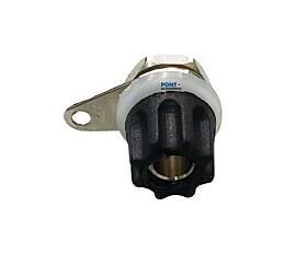 Borne 158 Preto Para Pino Banana 4mm 