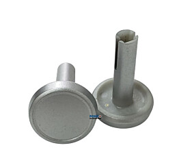 Botão Prateado 0071 RGW X4