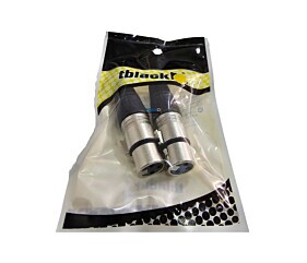 Conector Canon Fêmea 3 Pinos Tipo Neutrik Preto