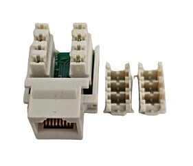 Conector RJ45 8VIAS Cat 5E TIA/EIA T568A/B