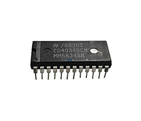 Circuito Integrado CD4034BCN = MM5634BN National