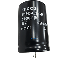 Capacitor Eletrolitico 22000uF x 63V 85º Snapin Epcos