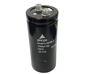 Capacitor Eletrolítico 3300uF x 200V RD 85º Giga Epcos
