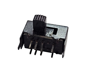 Chave HH Deslizante Preta 8 Terminais 90°