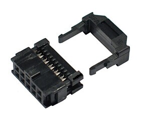 Conector Latch FC-10 Vias Com Aliviador Fêmea