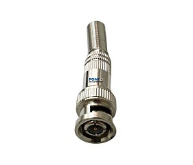 Conector BNC Macho Com Mola 6mm
