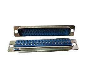 Conector DB37 Macho Solda Fio 180º