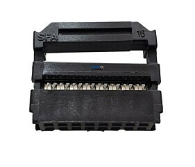 Conector Latch FC-16 Vias Com Aliviador Fêmea 