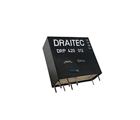 Relé DRP 420 012 12Vcc Draitec