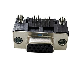 Conector DB15 Femea VGA 90º Solda Placa DV11203 Foxconn