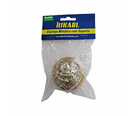 Esponja Metálica Com Suporte HSE-20 Hikari