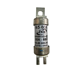 Fusível 80A 660V 200K Ultra Rápido F4145-80-660-200K-F Dca
