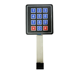 Teclado Matricial 4x3 Para Arduíno