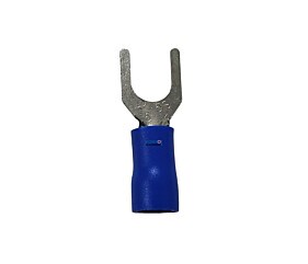 Terminal Forquilha Isolado Azul 2-5S 16-14