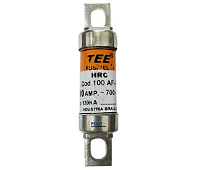 Fusível 100A 700V 120Ka HRC Ultra Rápido AF-70 TEE