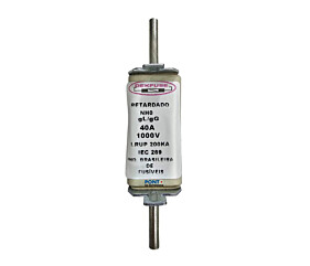 Fusível 40A 1000V 200Ka NH0 Retardado Dekfuse
