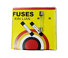 Fusível 9A 250V Grande 6X30 Vidro