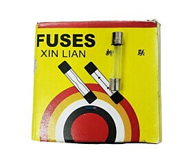 Fusível 6A 250V Grande 6X30 Vidro
