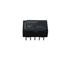 Relé GP-212 12Vdc 1A 30Vdc Goodsky