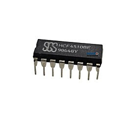 Circuito Integrado HCF4510BE Sgs