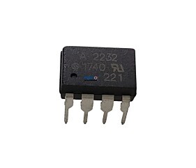 Circuito Integrado A2232 = HCPL2232 Dip-8 