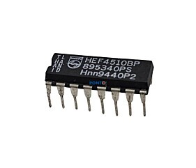 Circuito Integrado HEF4510BP Philips